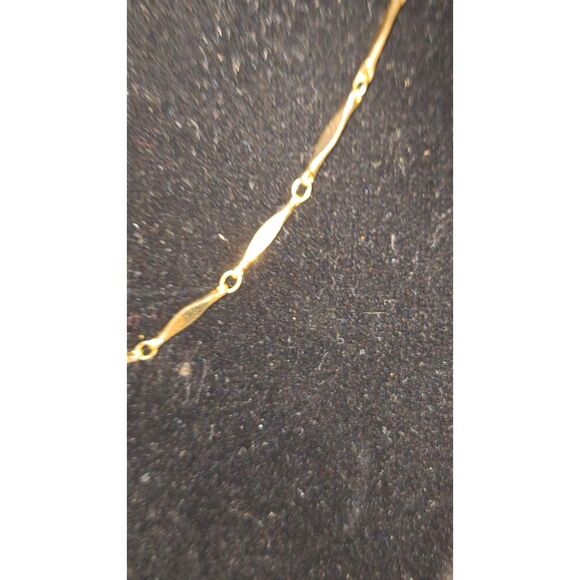 A Gold Tone Blue Evil Eye Women's Necklace Dainty Calm Protection Charm - Picture 3 of 8